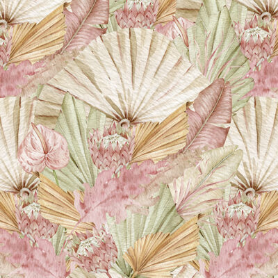Exotic Vintage Leaves